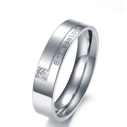 Jakość I Ilość Gwarantowane Endless Love Titanium Ring Dla Zakochanych