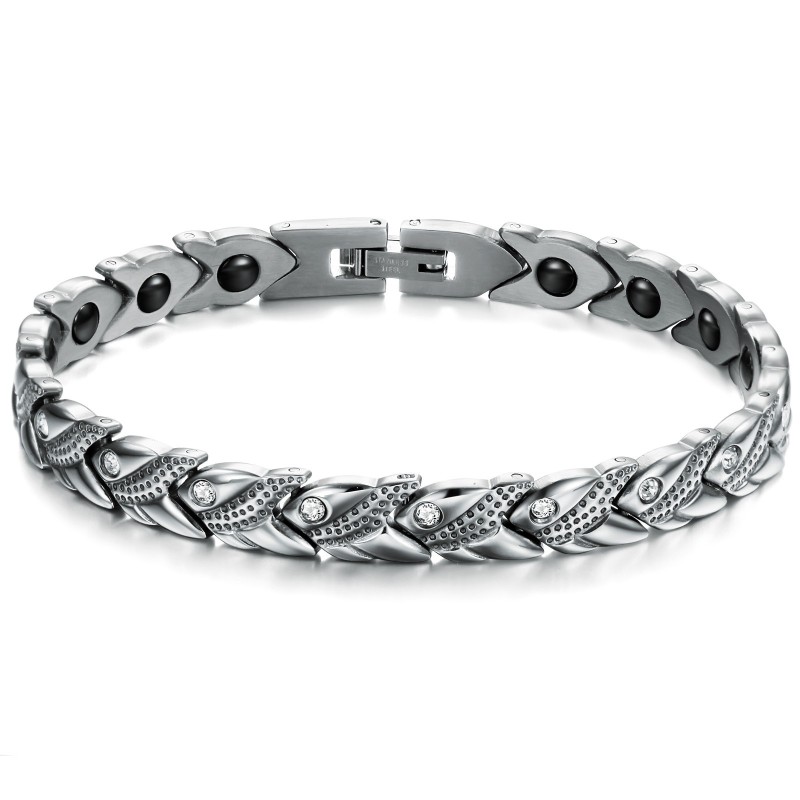 Bransoletka Z Tytanu Magnetytowego World-Wide Renown Health