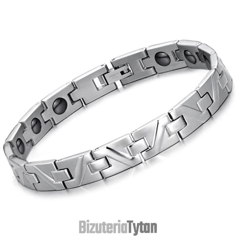 Łatwa W Użyciu Bransoleta Z Tytanu Z Magnesem Antyzmęczeniowym Łatwa W Użyciu Bransoleta Z Tytanu Z Magnesem Antyzmęczeniowym