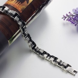 Bransoleta Męska Z Tytanu Najwyższej Jakości