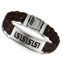 Niezawodna Wydajność Męska Bransoletka Great Wall Titanium