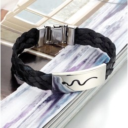 Niezawodna Męska Bransoletka Viper Titanium