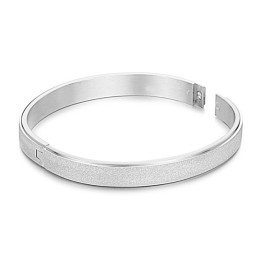 Stabilna Jakość Scrub Titanium Bangle Dla Zakochanych