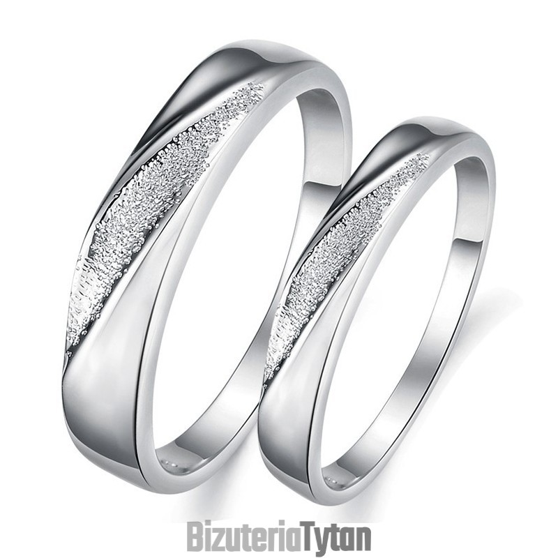 Szeroki Wybór Scrub  Titanium Ring For Loves