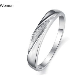 Szeroki Wybór Scrub  Titanium Ring For Loves