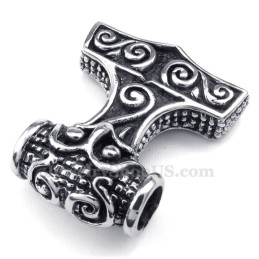 Naszyjnik Z Wisiorkiem Z Tytanu Thor'S Hammer (Łańcuszek Gratis)