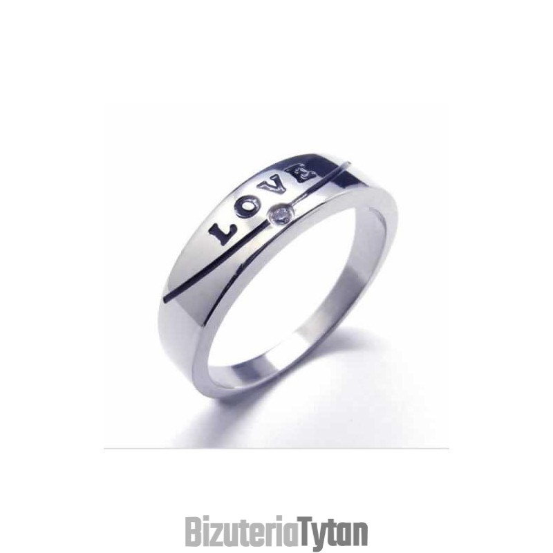 Obrączka Z Diamentami Love Diamond Set 5 Mm Z Tytanu Intarsjowanego Court Band Obrączka Z Diamentami Love Diamond Set 5 Mm Z Tytanu Intarsjowanego Court Band