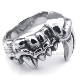Pierścień Z Tytanu Monster Teeth