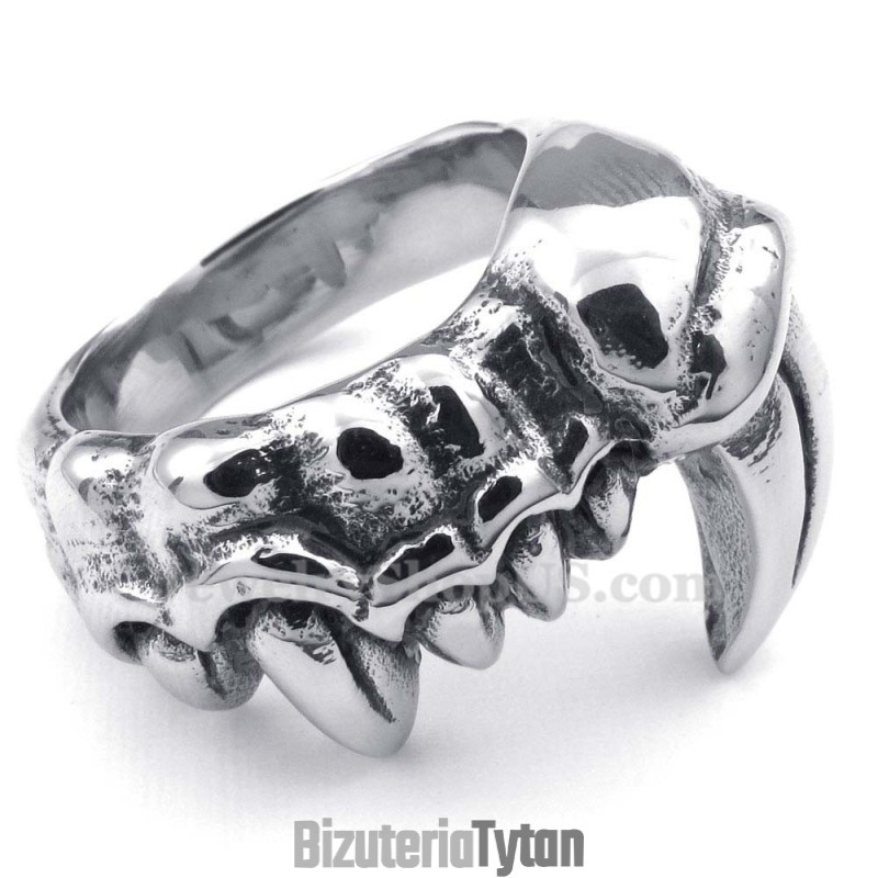 Pierścień Z Tytanu Monster Teeth Pierścień Z Tytanu Monster Teeth