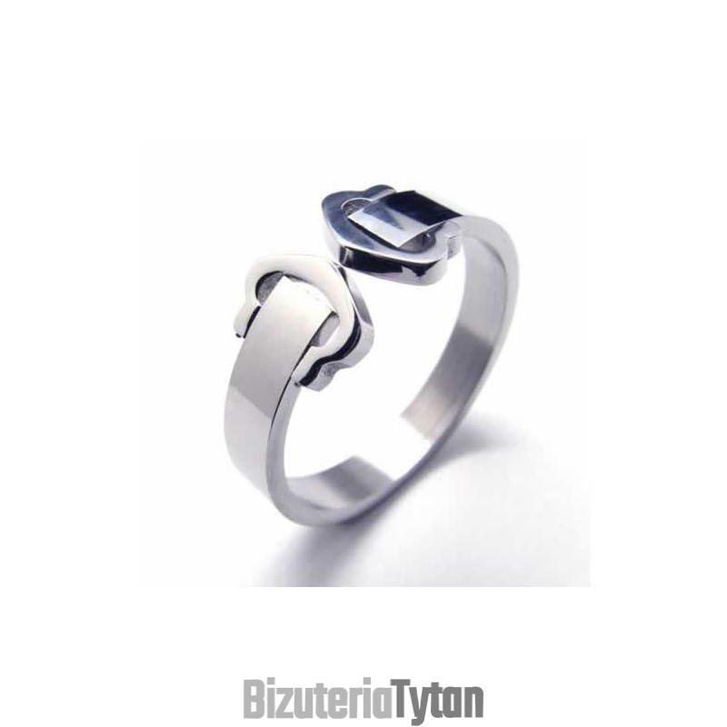 Pierścionek Z Tytanu Heart Linked To Heart 8 Mm Pierścionek Z Tytanu Heart Linked To Heart 8 Mm