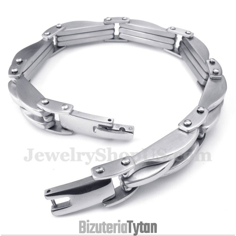 Bransoleta Męska Titanium Wave