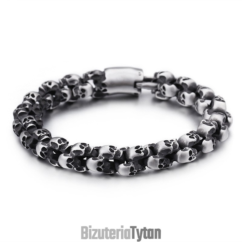 Bransoletka W Stylu Chic Z Czaszką Bransoletka W Stylu Chic Z Czaszką