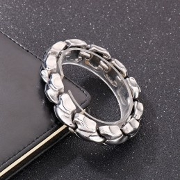 Modna Elegancka Bransoleta Wind Keel Titanium Dla Mężczyzn