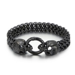 Bransoletka Męska Cool Skull Titanium