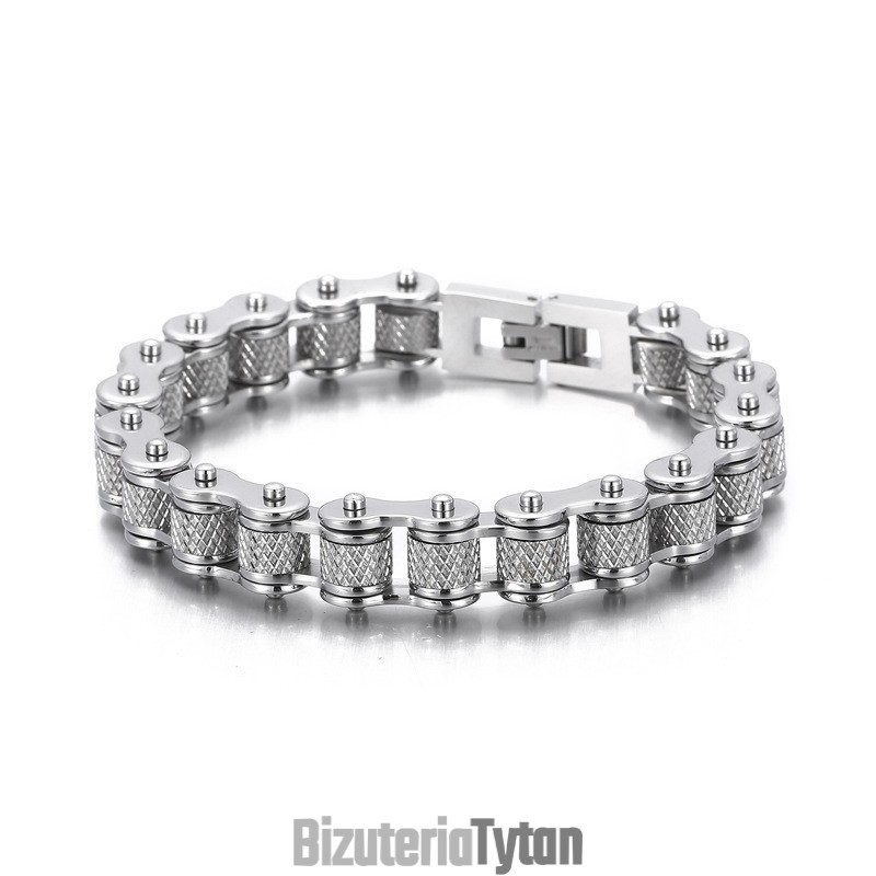 Bransoleta Męska Modna Rock & Roll Hip Hop Z Tytanu Bransoleta Męska Modna Rock & Roll Hip Hop Z Tytanu