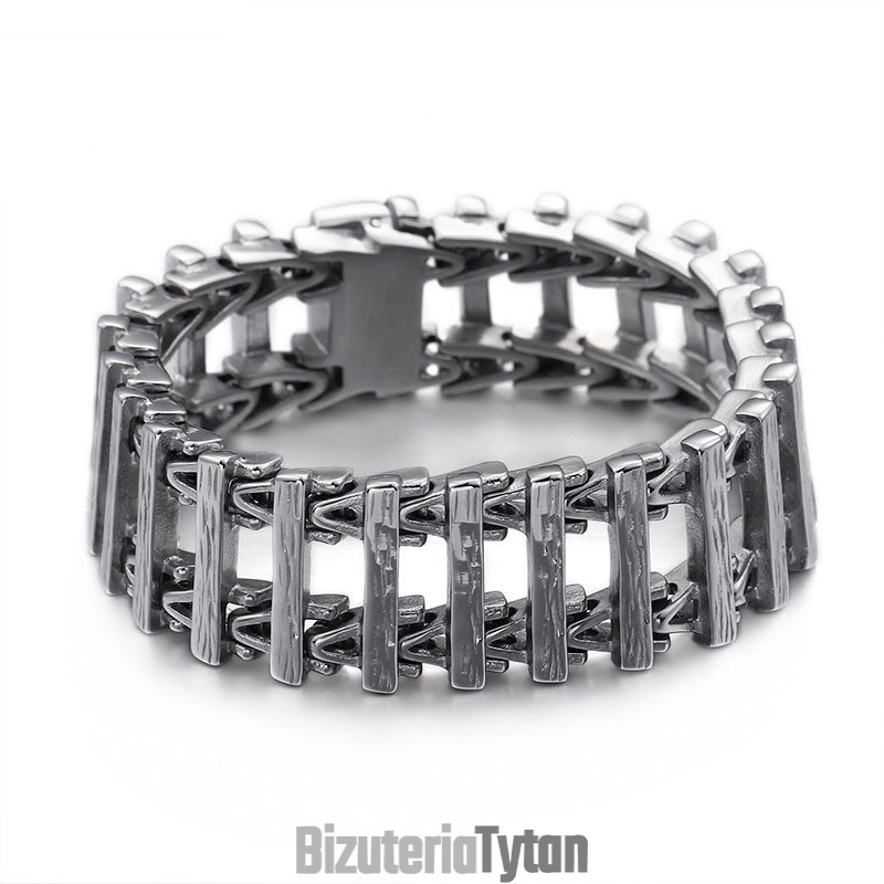 Bransoleta Męska Retro Chic Keel Titanium Bransoleta Męska Retro Chic Keel Titanium