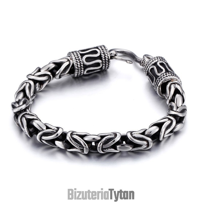 Vintage Fashion Chic Ring Zapięcie Wzór Keel Peace Bransoletka Męska Z Tytanu Na Prezenty Vintage Fashion Chic Ring Zapięcie Wzór Keel Peace Bransoletka Męska Z Tytanu Na Prezenty