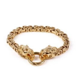 Bransoletka Męska Cross Border Imperial Chain Lion