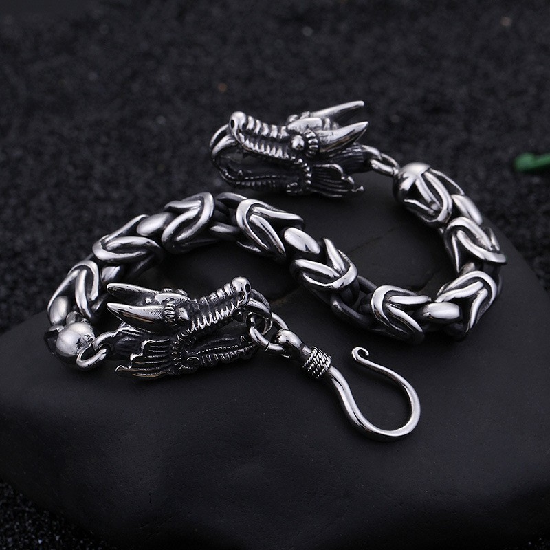 Bransoletka Cool Chic Tap Hook Titanium Dla Mężczyzn Bransoletka Cool Chic Tap Hook Titanium Dla Mężczyzn