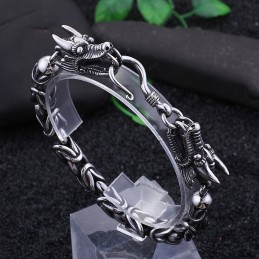 Bransoletka Cool Chic Tap Hook Titanium Dla Mężczyzn