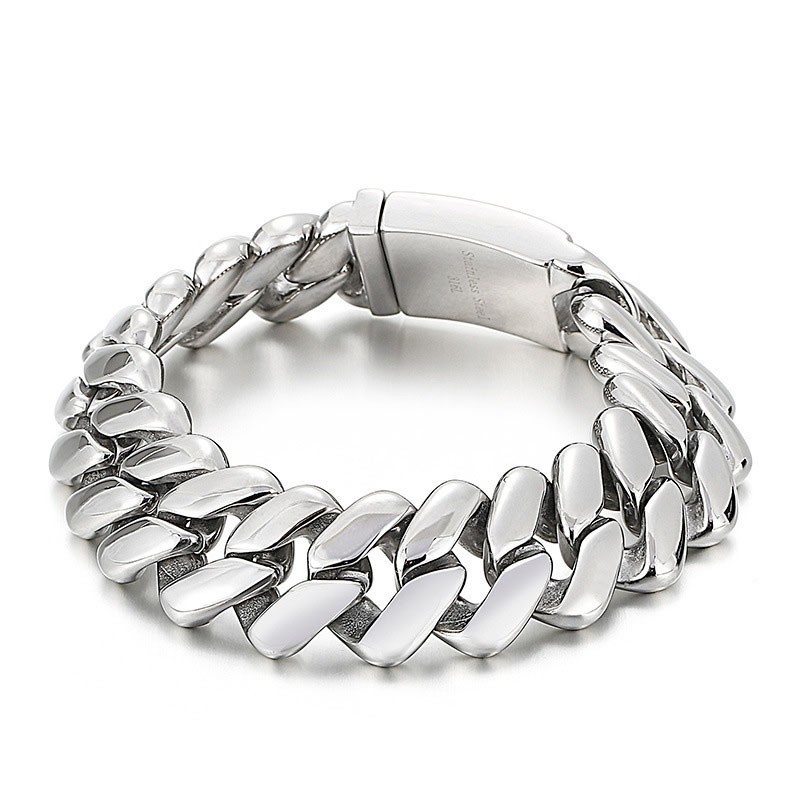 Bransoleta Chic Wind Diamond-Shaped Titanium Bransoleta Chic Wind Diamond-Shaped Titanium