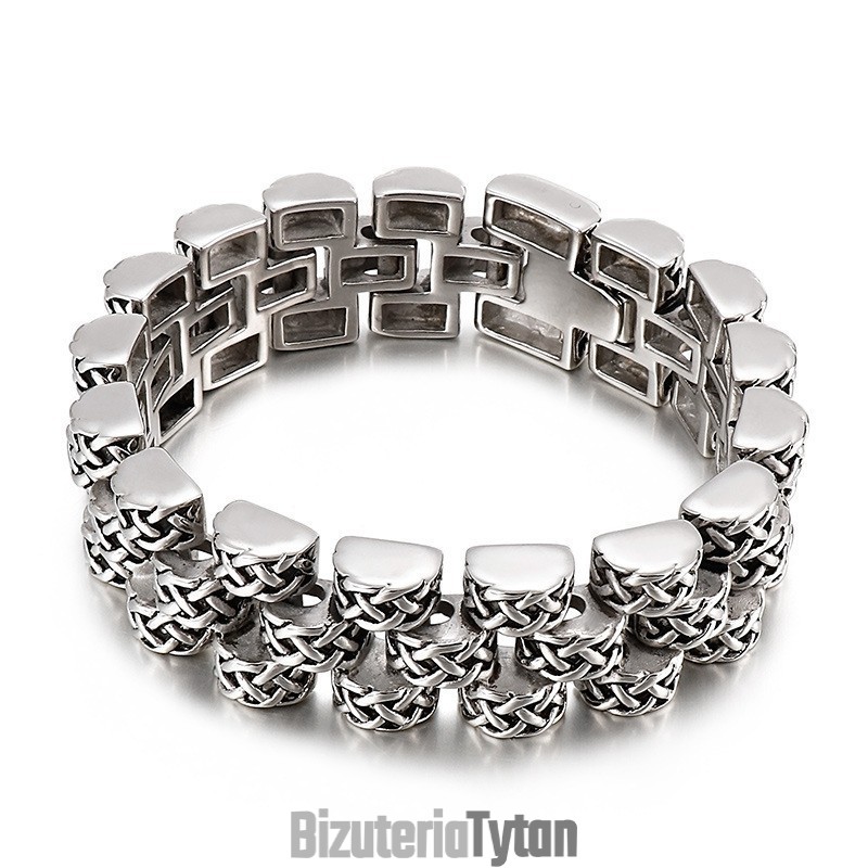 Bransoleta Męska Coarse Cool Titanium Bransoleta Męska Coarse Cool Titanium