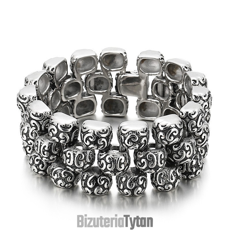 Bransoleta Męska Coarse Cool Titanium Bransoleta Męska Coarse Cool Titanium