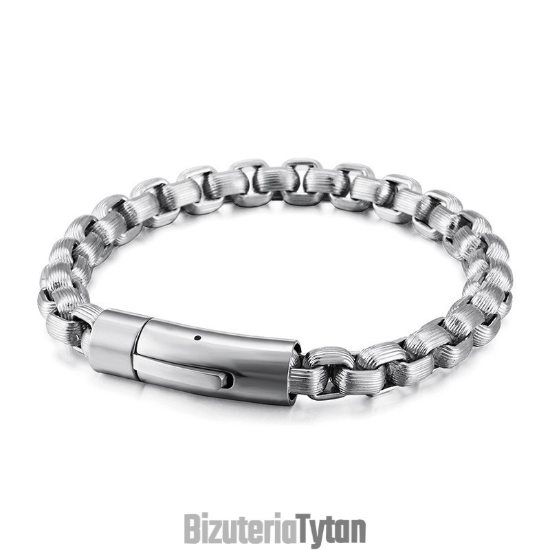 Nowa Moda Retro Styl Motocyklista Męska Tytanowa Bransoletka Łańcuch Motocyklista Łańcuch Biżuteria Ręczna Nowa Moda Retro Styl Motocyklista Męska Tytanowa Bransoletka Łańcuch Motocyklista Łańcuch Biżuteria Ręczna