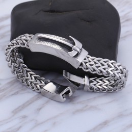 Bransoleta Męska Shake The Same Axe Bent Titanium