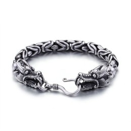 Bransoletka Cool Chic Tap Hook Titanium Dla Mężczyzn