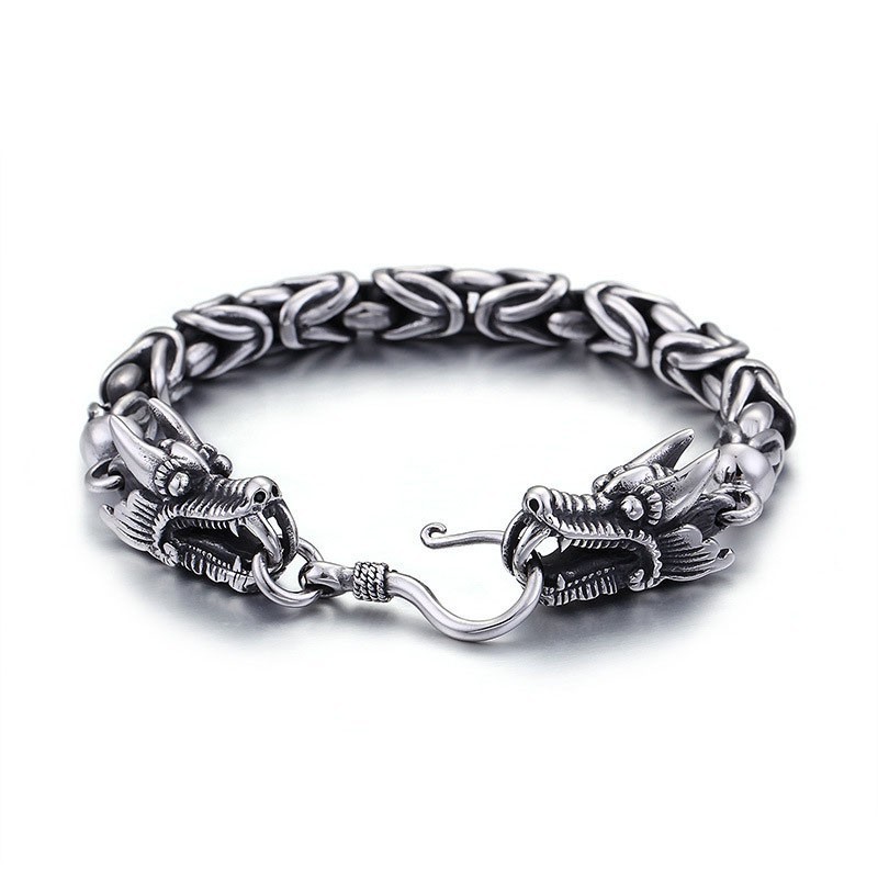 Bransoletka Cool Chic Tap Hook Titanium Dla Mężczyzn Bransoletka Cool Chic Tap Hook Titanium Dla Mężczyzn