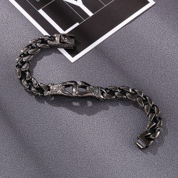 Bransoletka Męska Cool Street Chic Hand Puller Lace Titanium Snap