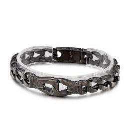 Bransoletka Męska Cool Street Chic Hand Puller Lace Titanium Snap