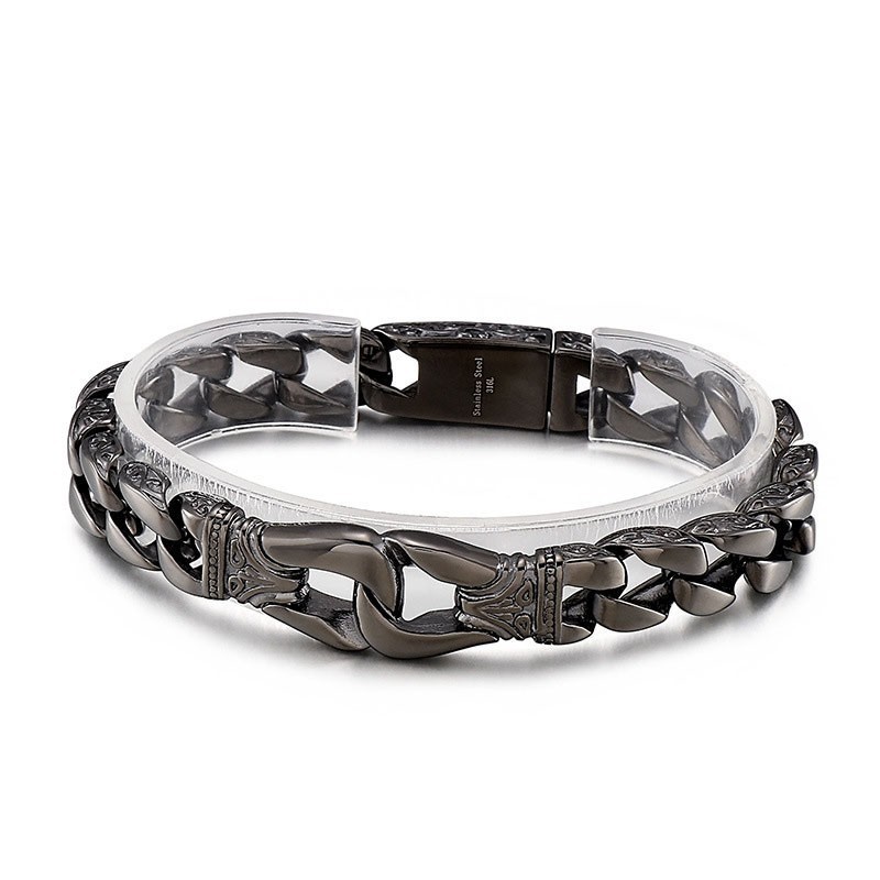 Bransoletka Męska Cool Street Chic Hand Puller Lace Titanium Snap Bransoletka Męska Cool Street Chic Hand Puller Lace Titanium Snap