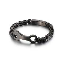 Bransoleta Męska Z Tytanu Fashion Wrench Emperor Chain