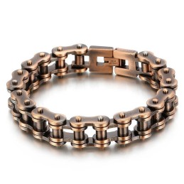 Bransoletka Cool Rock Bike Titanium Dla Mężczyzn