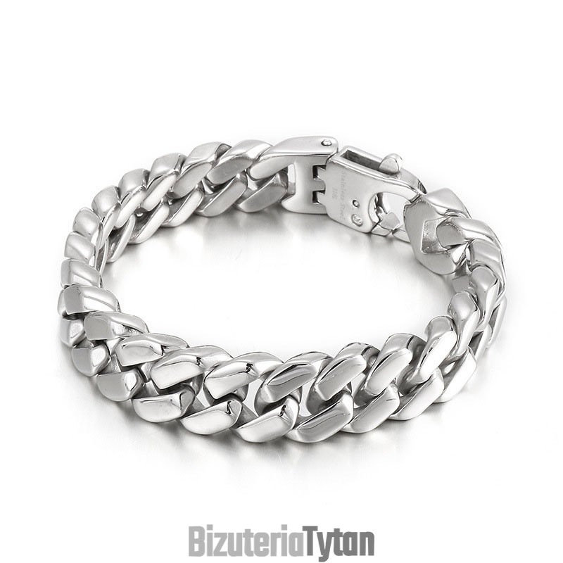 Bransoleta Męska Hip Hop Z Tytanu Bransoleta Męska Hip Hop Z Tytanu
