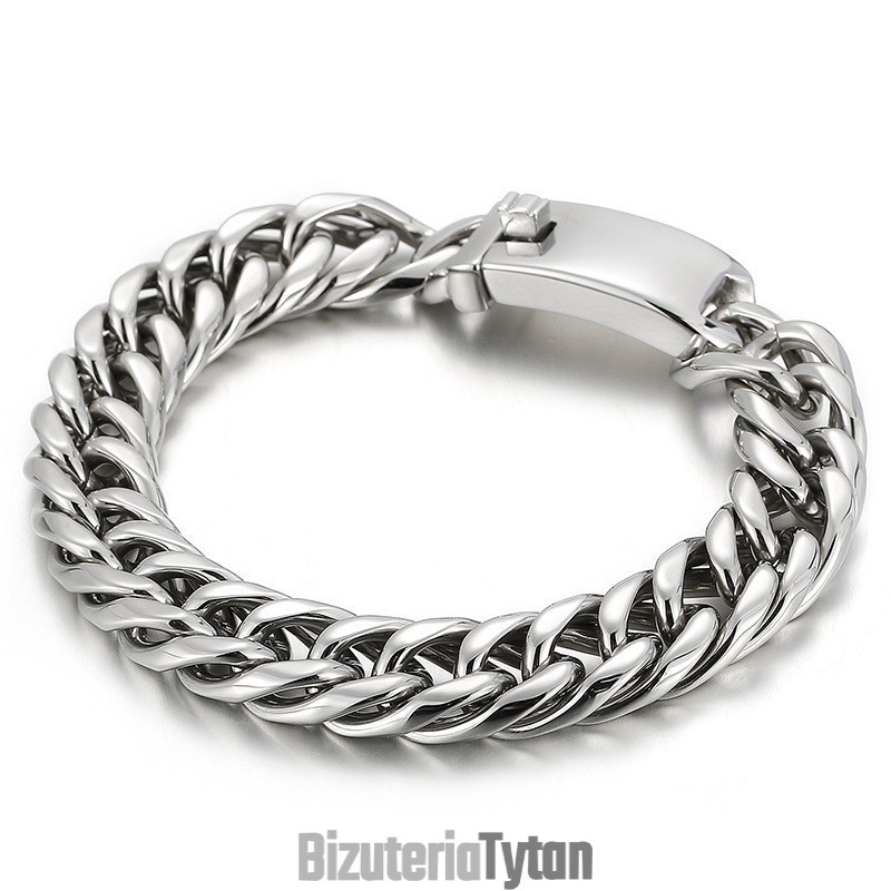 Bransoletka Street Fashion Cool Solid Color Titanium Dla Mężczyzn Bransoletka Street Fashion Cool Solid Color Titanium Dla Mężczyzn