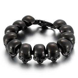 Bransoletki Męskie Tide Fashion Titanium Dla Chłopców Bransoletki Z Czaszką