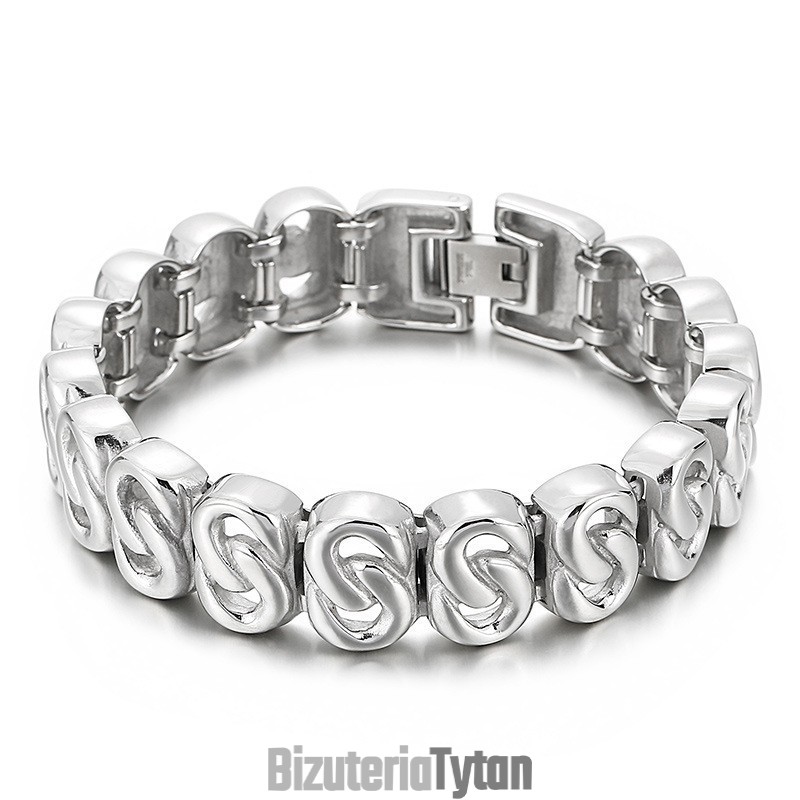 Bransoleta Odlewana Z Tytanu Hip-Hopowego Bransoleta Odlewana Z Tytanu Hip-Hopowego