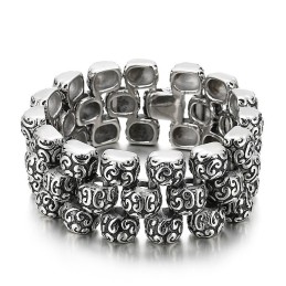 Bransoleta Męska Coarse Cool Titanium