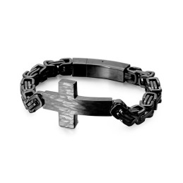 Bransoletka Crucifix Bend Męska Bransoletka Emperor Back Chain