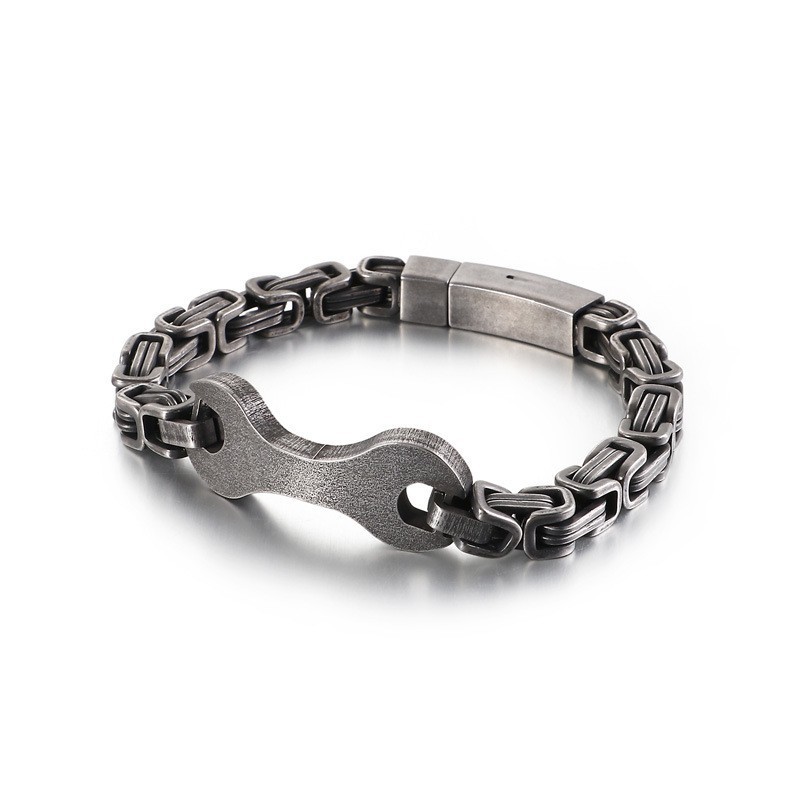 Bransoletka Męska Fashion Tide Titanium Emperor Chain Bransoletka Męska Fashion Tide Titanium Emperor Chain