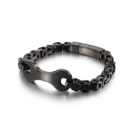 Bransoletka Męska Fashion Tide Titanium Emperor Chain