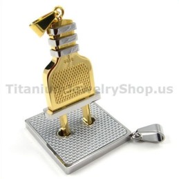 Gniazdo I Wtyczka Gloden Titanium Lovers Wisiorki-Bezpłatne Łańcuszki