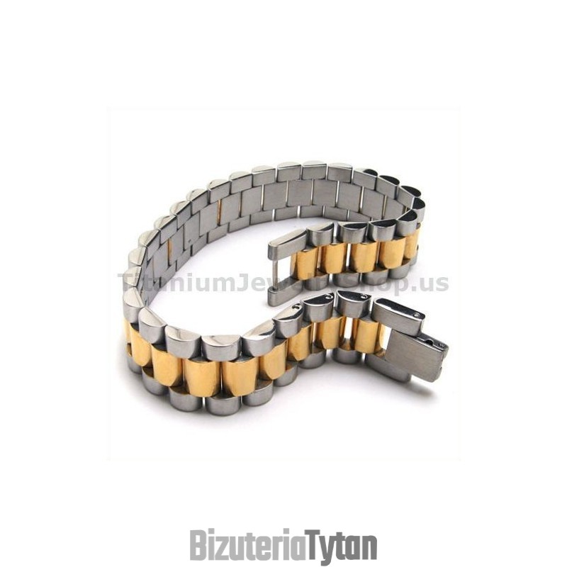 Bransoleta Męska Gloden Titanium Bransoleta Męska Gloden Titanium