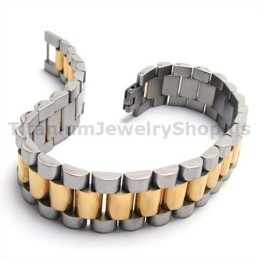 Bransoleta Męska Gloden Titanium