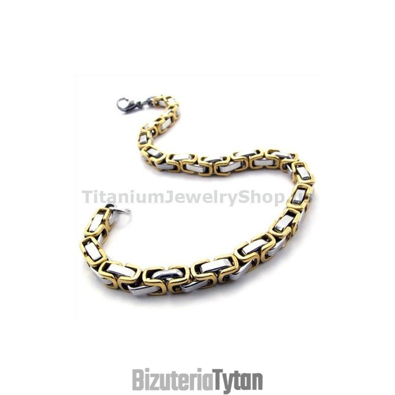 Bransoleta Męska Gloden Titanium Bransoleta Męska Gloden Titanium