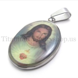 Wisiorek Z Tytanu Z Serii Jesus