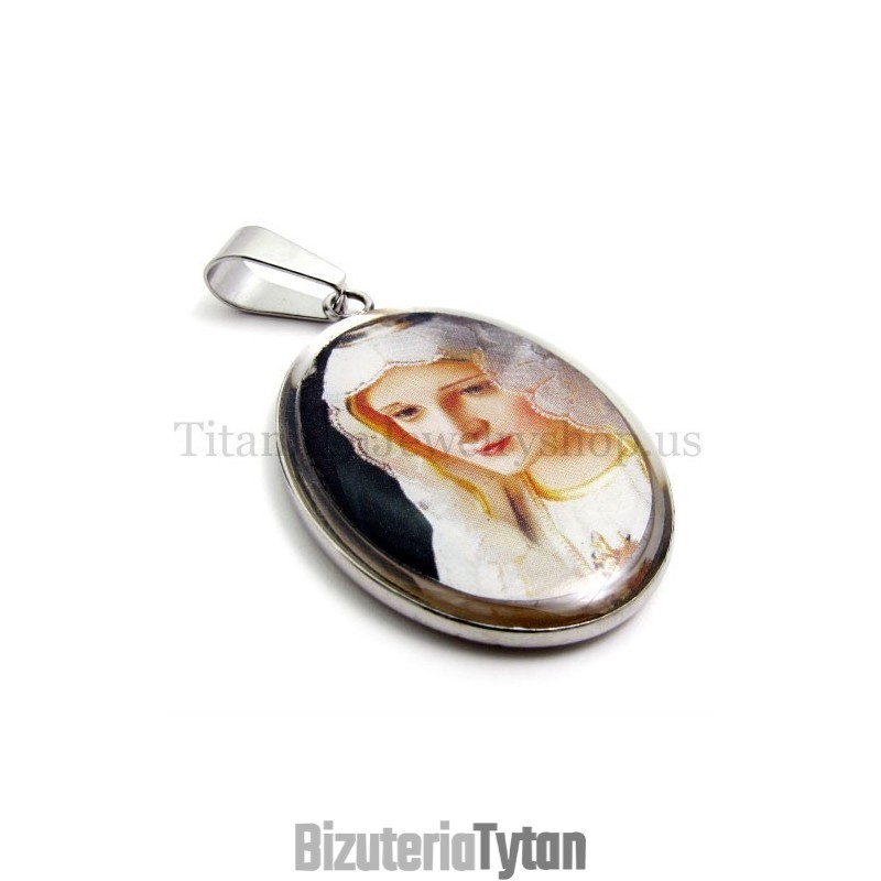 Wisiorek Z Tytanu Z Serii Madonna Wisiorek Z Tytanu Z Serii Madonna